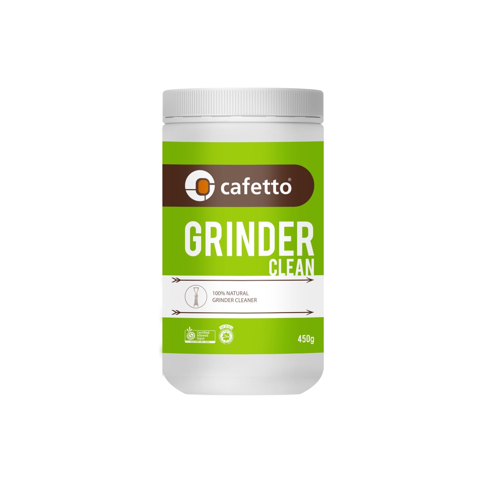 澳洲 Cafetto Grinder Clean 有機磨豆機清潔錠 450g 罐裝
