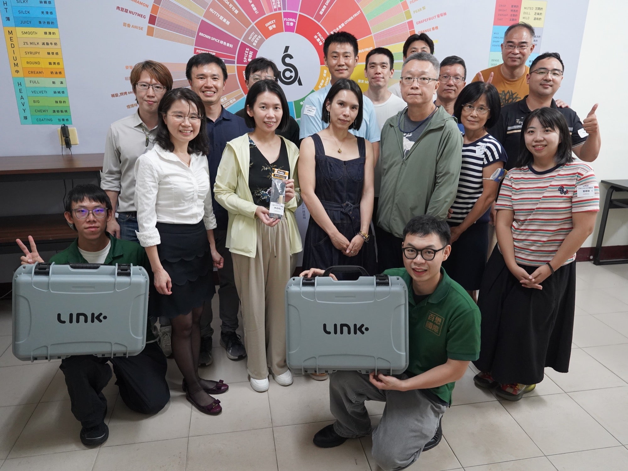 2026 Nucleus LINK 烘豆機台中體驗會參加者合照