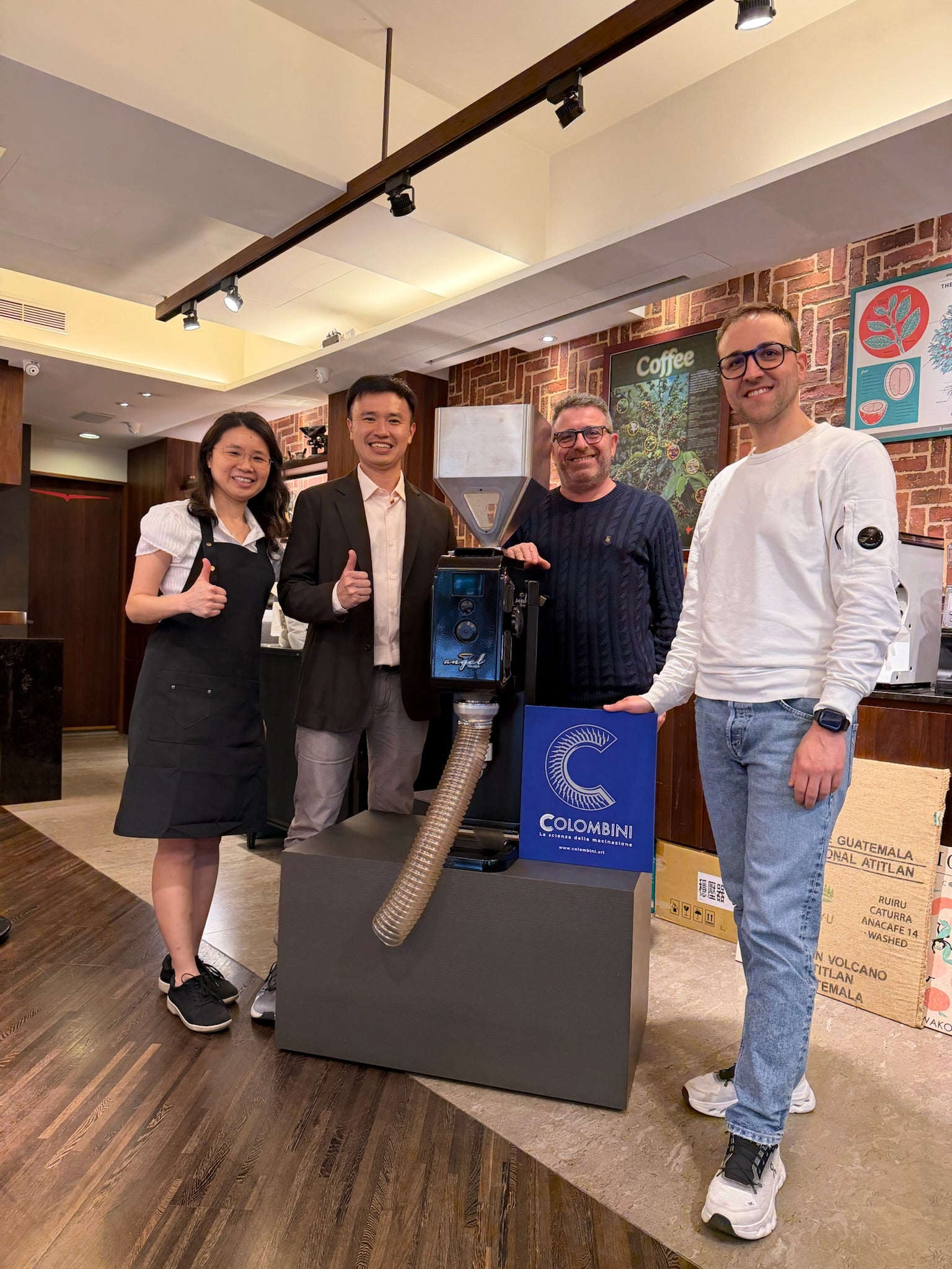 義大利 Colombini Angel 工業磨豆機
