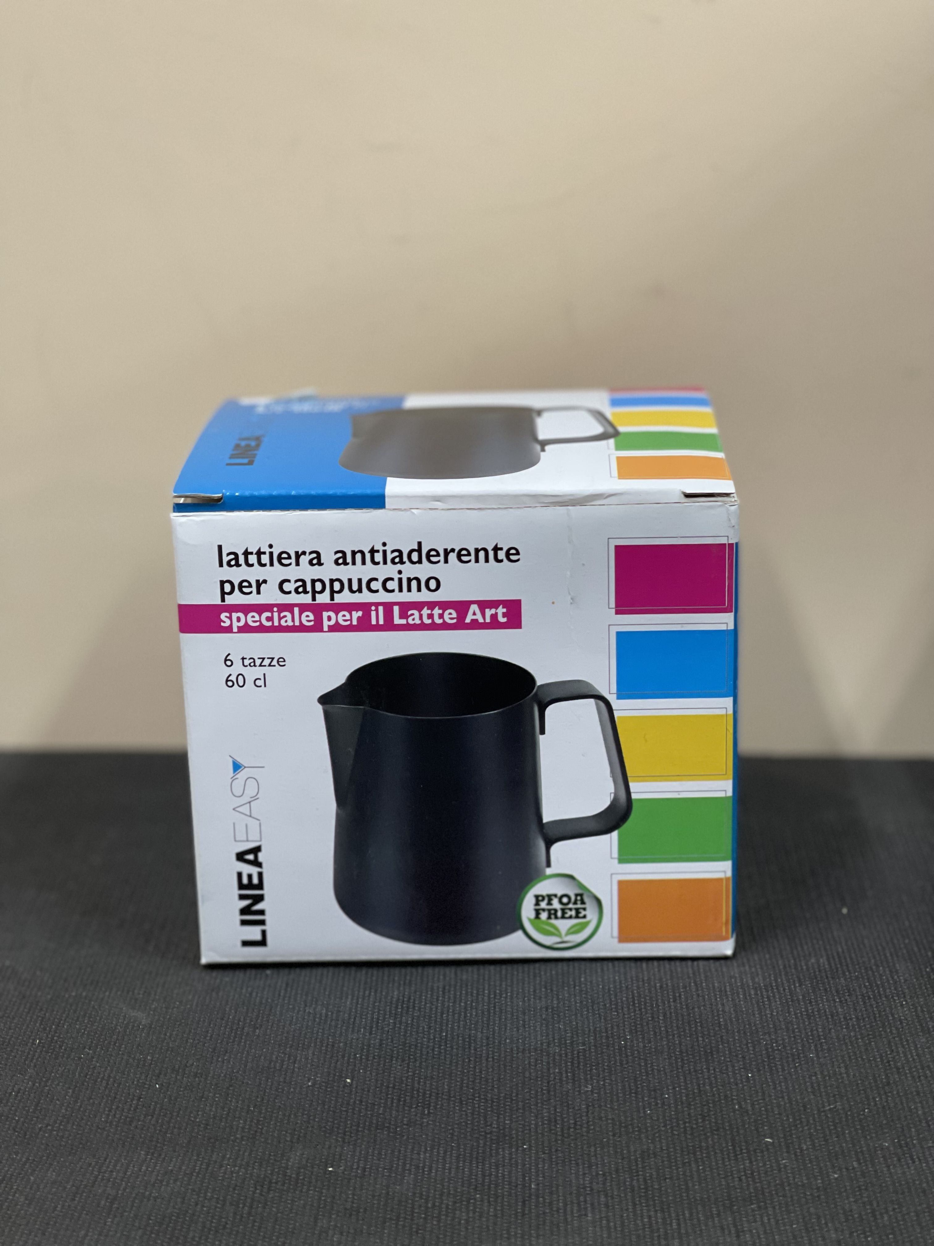 義大利ILSA 600ml鐵氟龍塗層尖嘴鋼杯