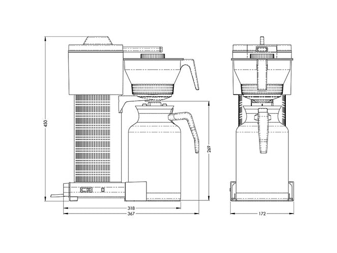 Technivorm Moccamaster CDT Grand 濾泡式咖啡機