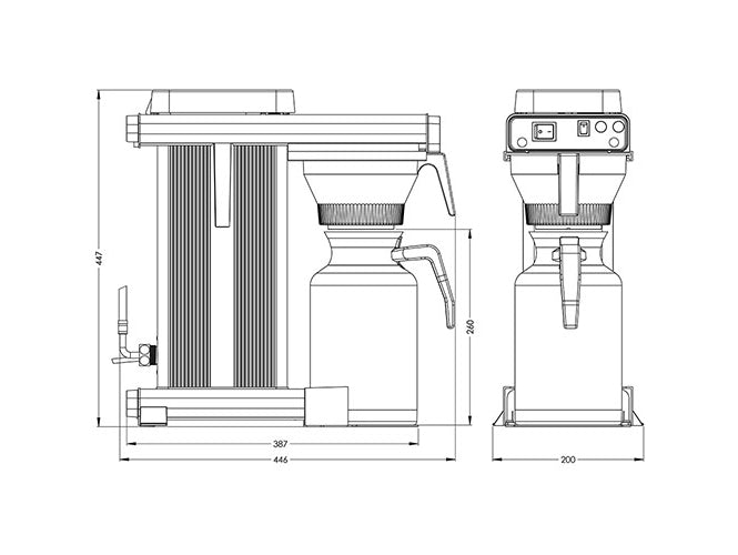 Technivorm Moccamaster Thermoserve II X 濾泡式咖啡機