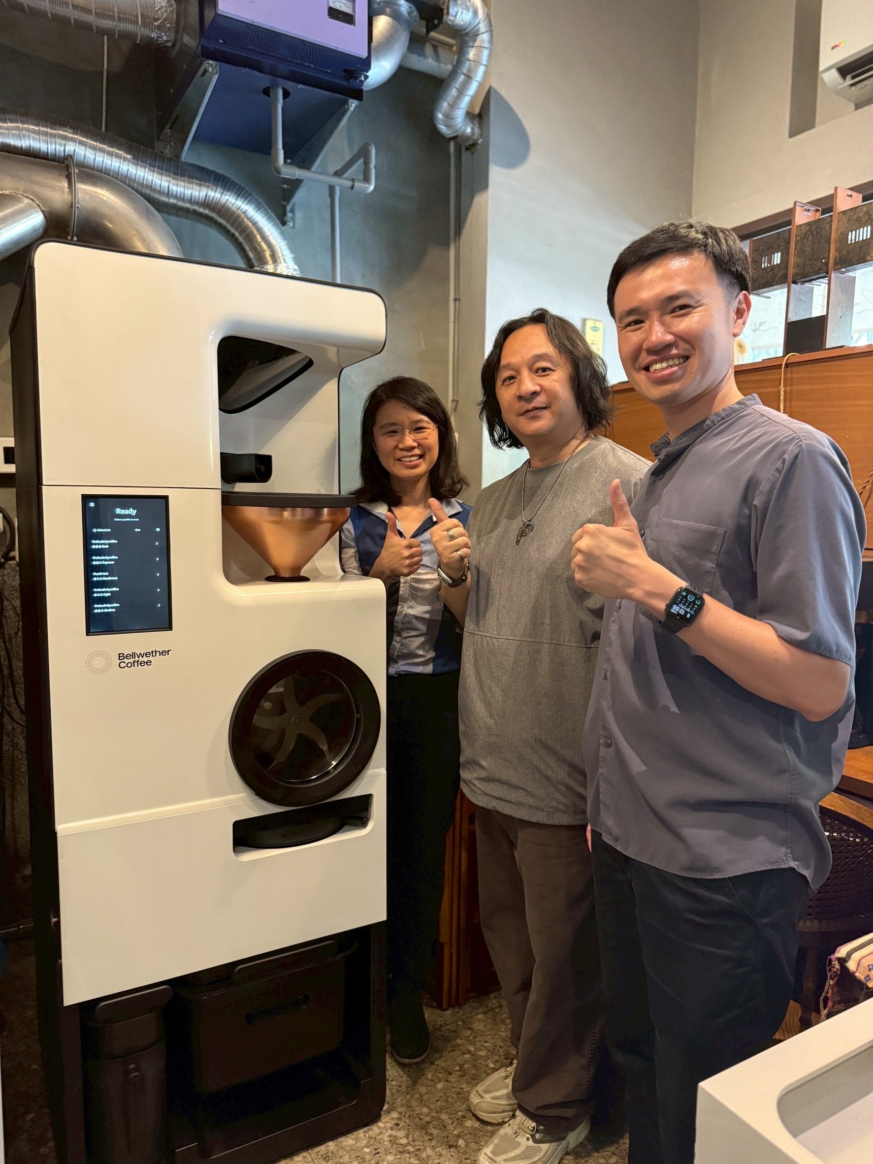 美國 Bellwether SHOP ROASTER 無煙電力烘豆機
