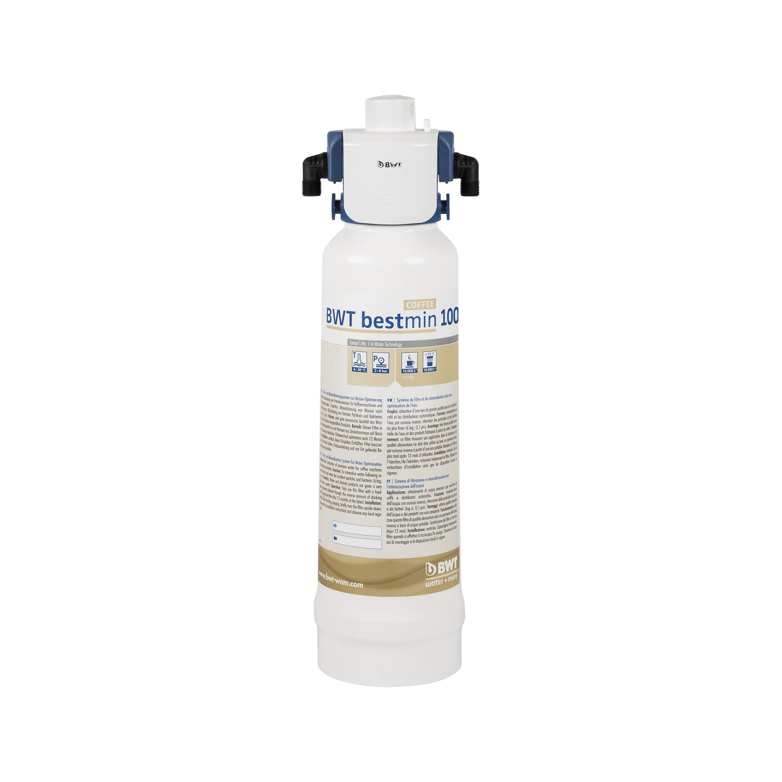 德國 BWT Bestmin Coffee 倍思礦 咖啡機專用濾水器