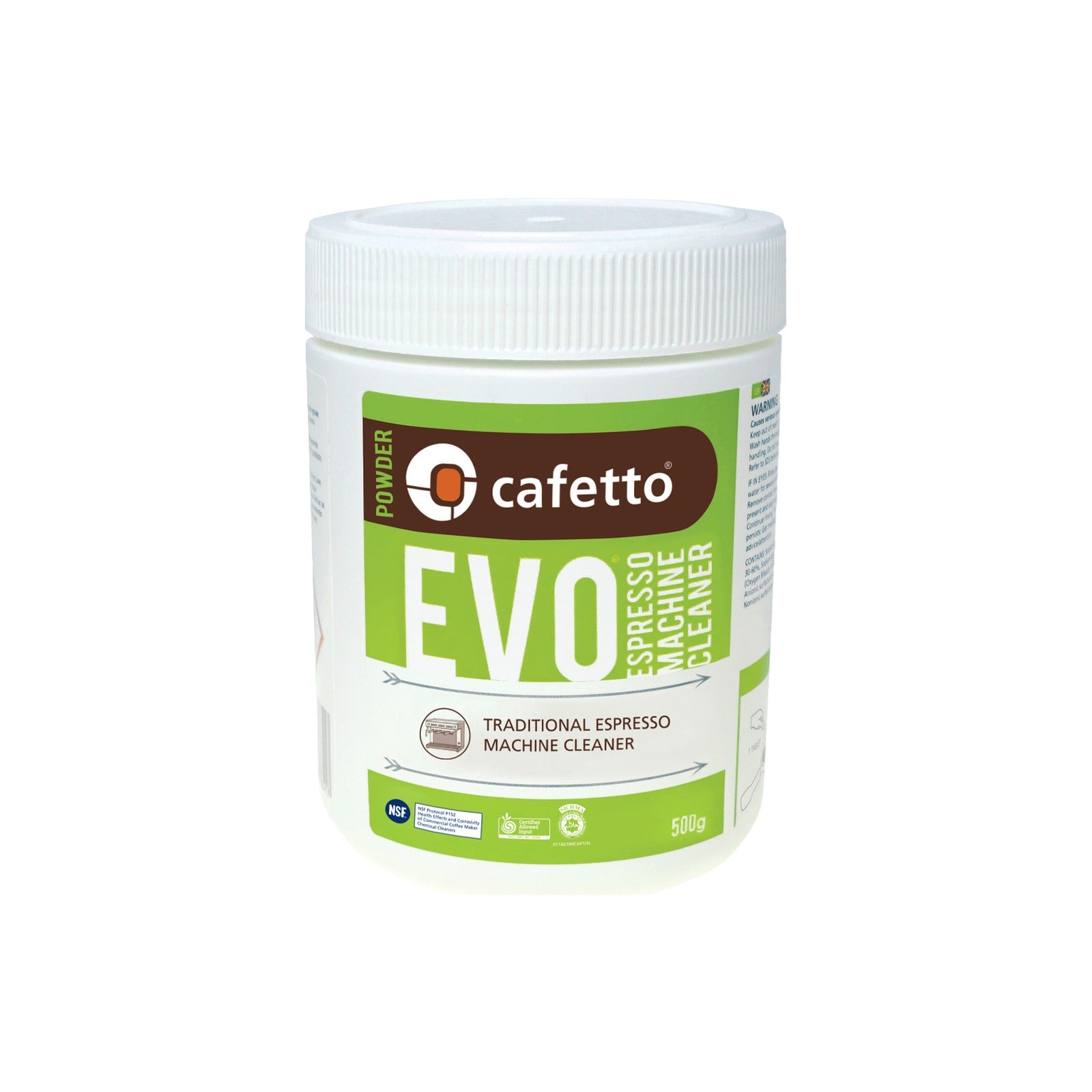 澳洲 Cafetto EVO 有機咖啡機清潔粉 500g 罐裝