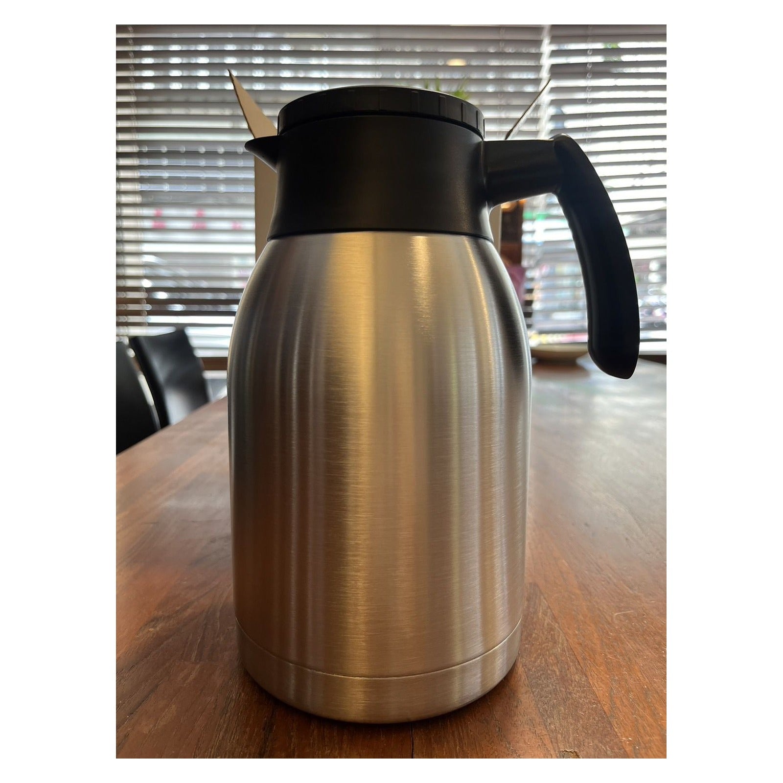 【福利品】荷蘭 Bravilor 不鏽鋼 2 公升保溫壺（旋開式）