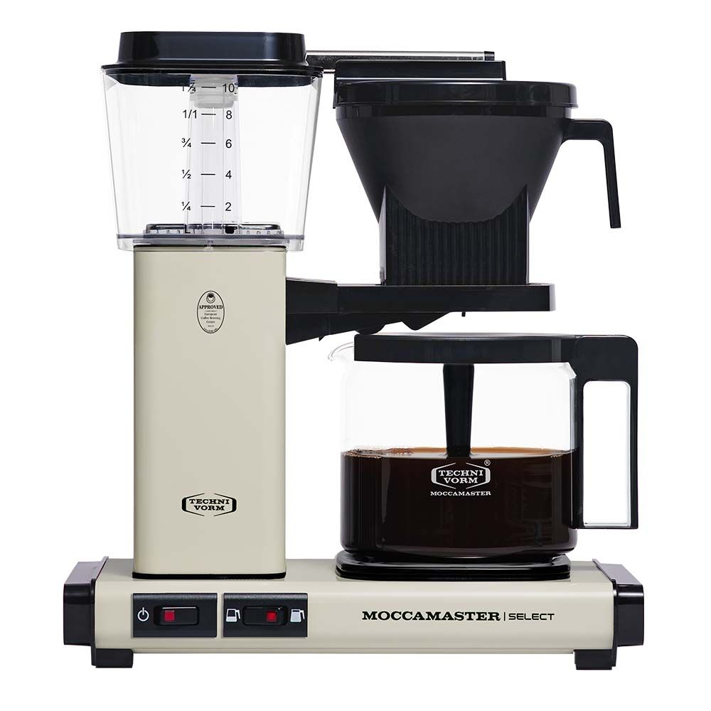 荷蘭 Moccamaster KBG SELECT 濾泡式咖啡機 - 白